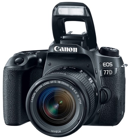 bythom canon eos 77d w lens