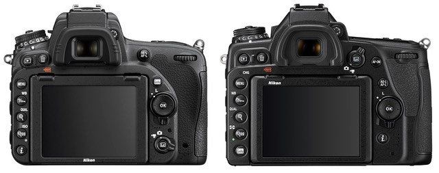 D750 vs D780 back